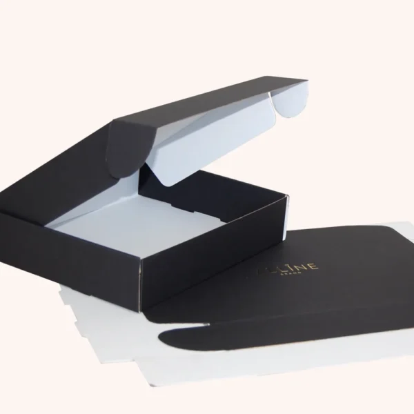 Alternative view of Cutie neagră personalizată Scatole 35.5x30x8 cm