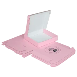 Cutie pliata Scatole 16x16x3 mat roz_26 print digital MommasPearls_det3