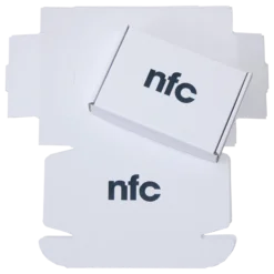 Cutie pliata Scatole 17x12x4 mat alb_00 print digital NFC_det1