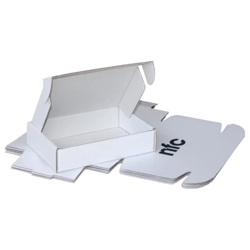 Cutie pliata Scatole 17x12x4 mat alb_00 print digital NFC_det3