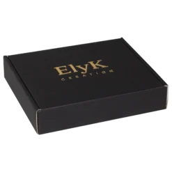 Cutie pliata Scatole 19x17x4 mat negru_90 folio Elyk det1