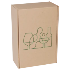 Cutie pliata Scatole 20x30x12 mat kraft_78 serigrafie LauraAndWine