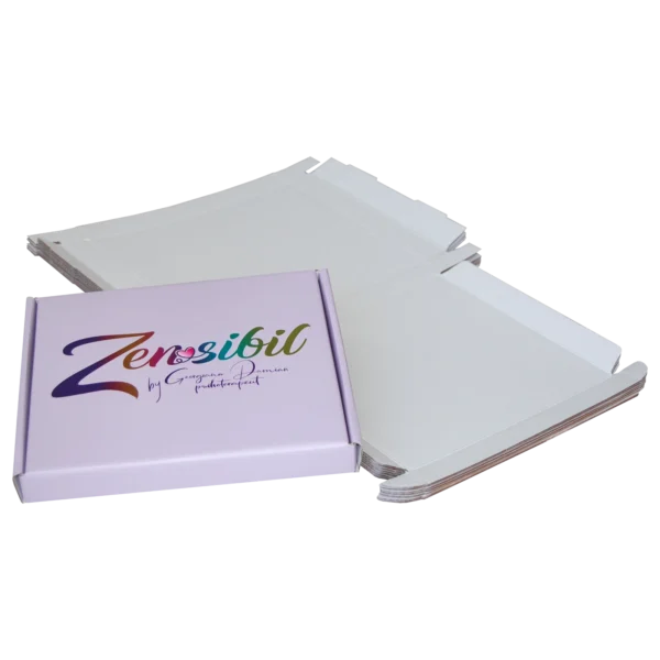 Scatole mat 22x20x2.5 cm