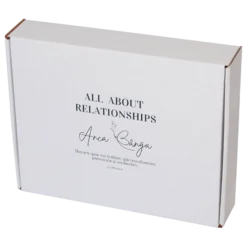 Cutie pliata Scatole 25x20x5.5 Basic Eco_alb print digital AncaBarga