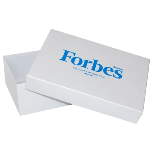 Cutie rigida Toreto Duo 33.5x23x11.5 mat alb_00 serigrafie albastru Forbes deschis 1