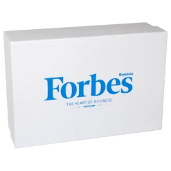 Cutie rigida Toreto Duo 33.5x23x11.5 mat alb_00 serigrafie albastru Forbes inchis 1