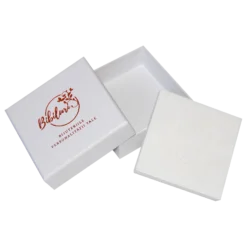 Cutie rigida Toreto Duo 9x9x3 texturat bianco_03 folio caramiziu_05 Bibiluri deschisa 1