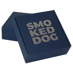 Cutii pliate Scatole 21x21x7 texturat blu_62 folio SmokedDog