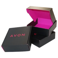 Cutii pliate Scatole Premium 21x21x7 policromie mat ciclam_23 Avon