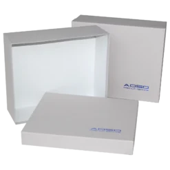 Cutii rigide Toreto DA 32x27x11 texturat grigio_81 folio albastru_12 Aoso ansamblu 2