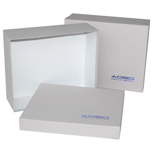 Cutii rigide Toreto DA 32x27x11 texturat grigio_81 folio albastru_12 Aoso ansamblu 2