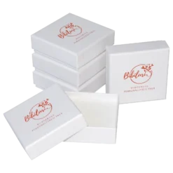 Cutii rigide Toreto Duo 9x9x3 texturat bianco_03 folio caramiziu_05 Bibiluri ansamblu 1