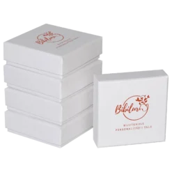 Cutii rigide Toreto Duo 9x9x3 texturat bianco_03 folio caramiziu_05 Bibiluri inchisa 1