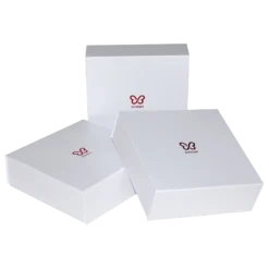 Cutii rigide Uno C3 21x21x6.5 mat alb_00 folio rosu_19 Bimbim ansamblu 1